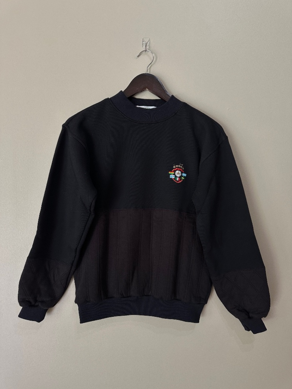 Diadora Italia Vintage 90s Embroidered Sweatshirt Size M Size 46 Bolivia Finland